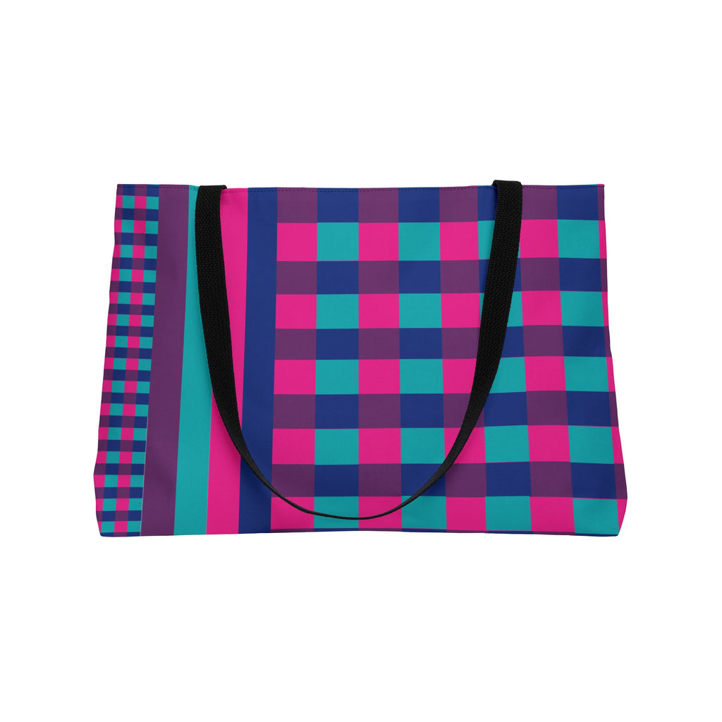 Colorblock Tote Bag