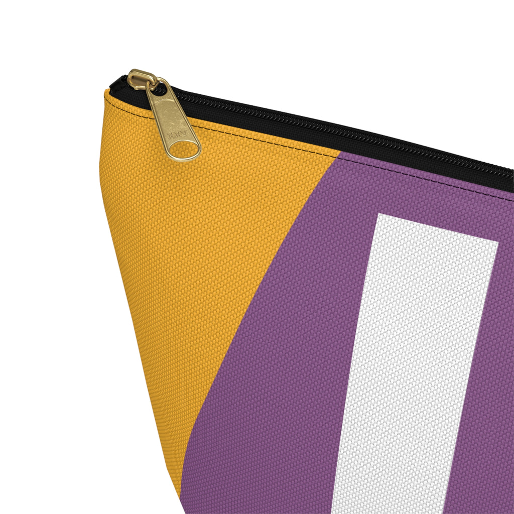 Colorblock Accessory Pouch — Monogram U T-Bottom Cosmetic Bag