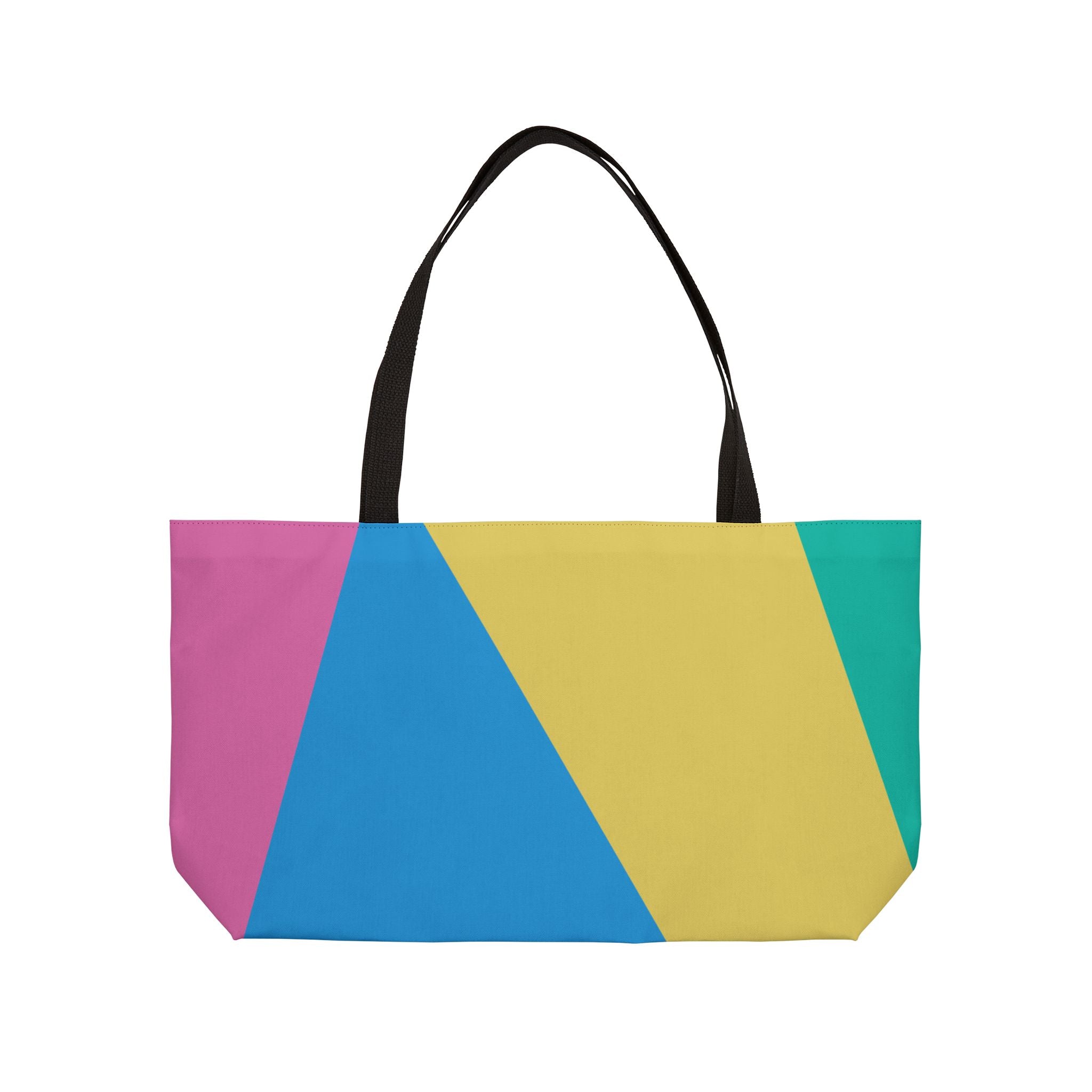 Colorblock Tote Bag