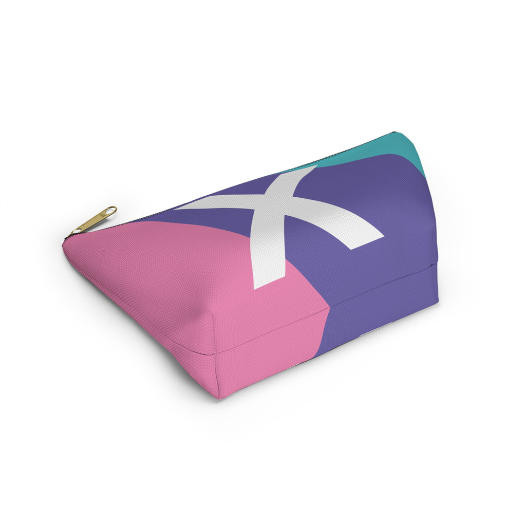 Colorblock Accessory Pouch — Monogram X T-Bottom Cosmetic Bag