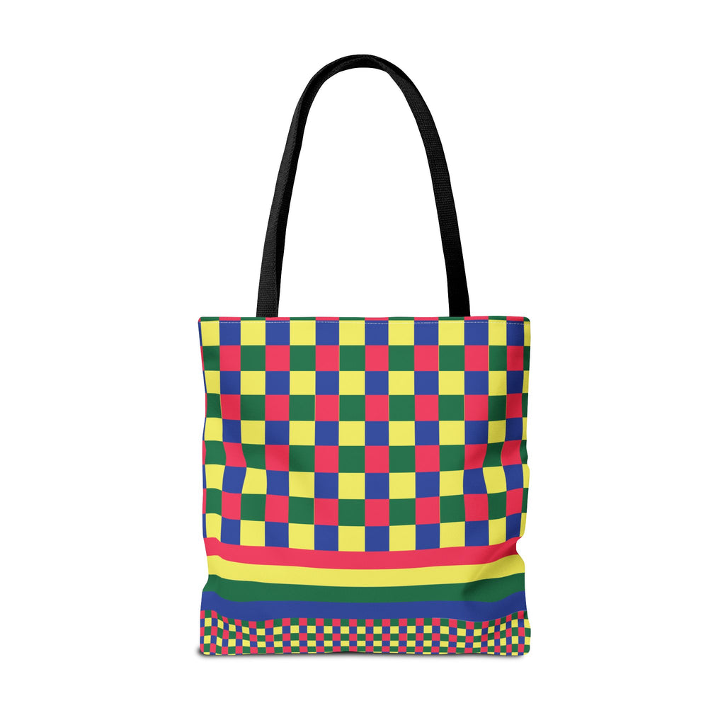 Colorblock Tote Bag