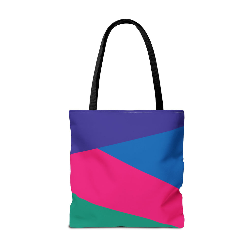 Colorblock Tote Bag