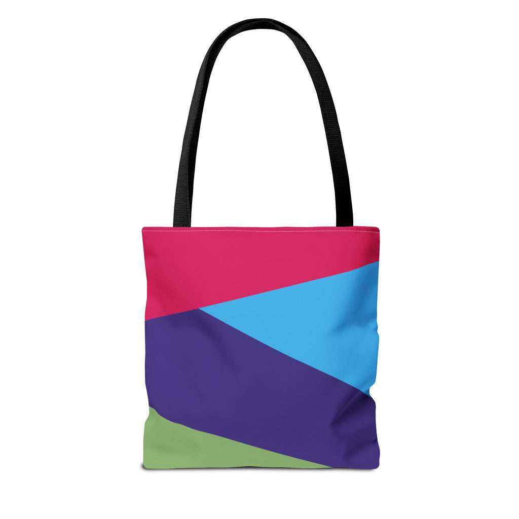 Colorblock Tote Bag