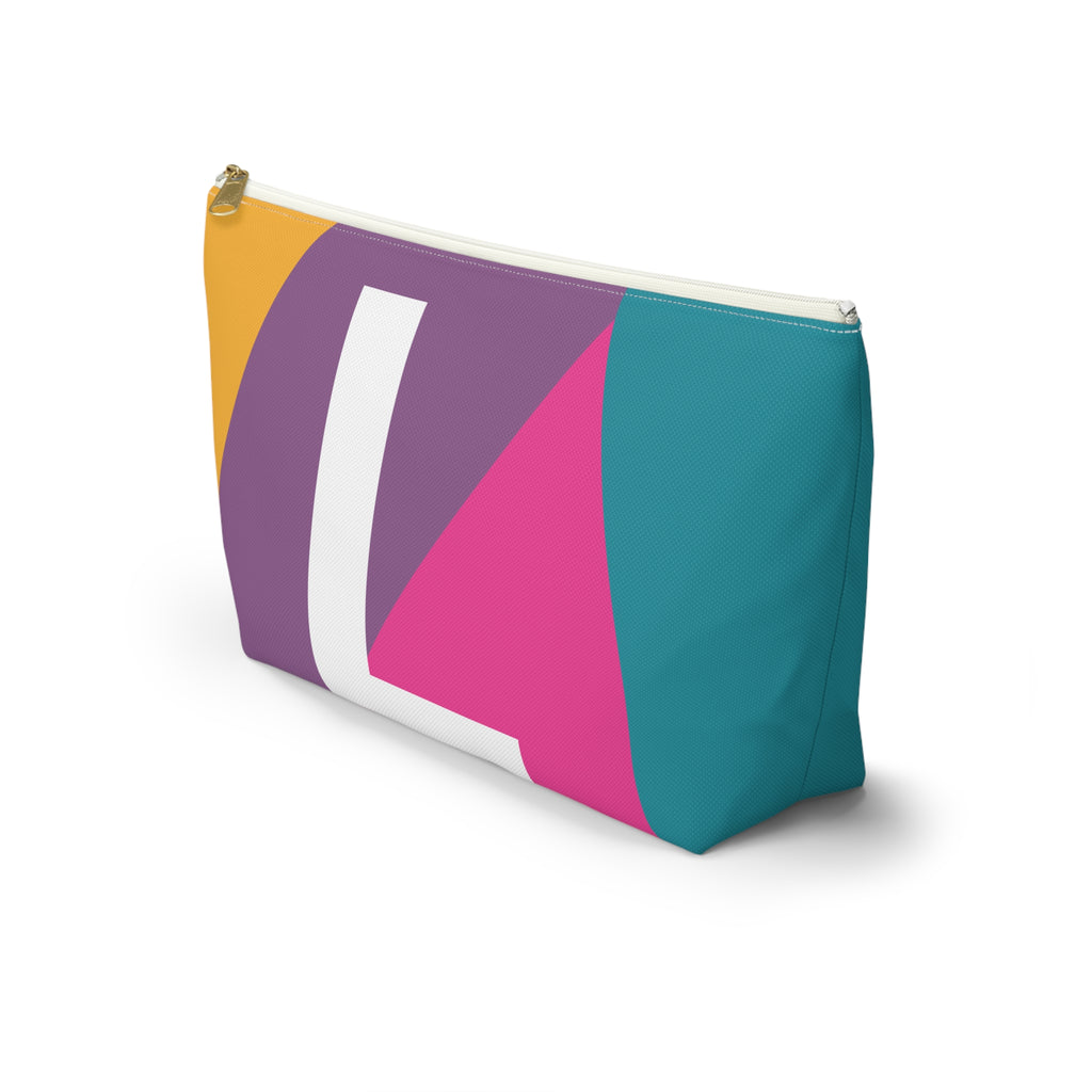 Colorblock Accessory Pouch — Monogram L T-Bottom Cosmetic Bag