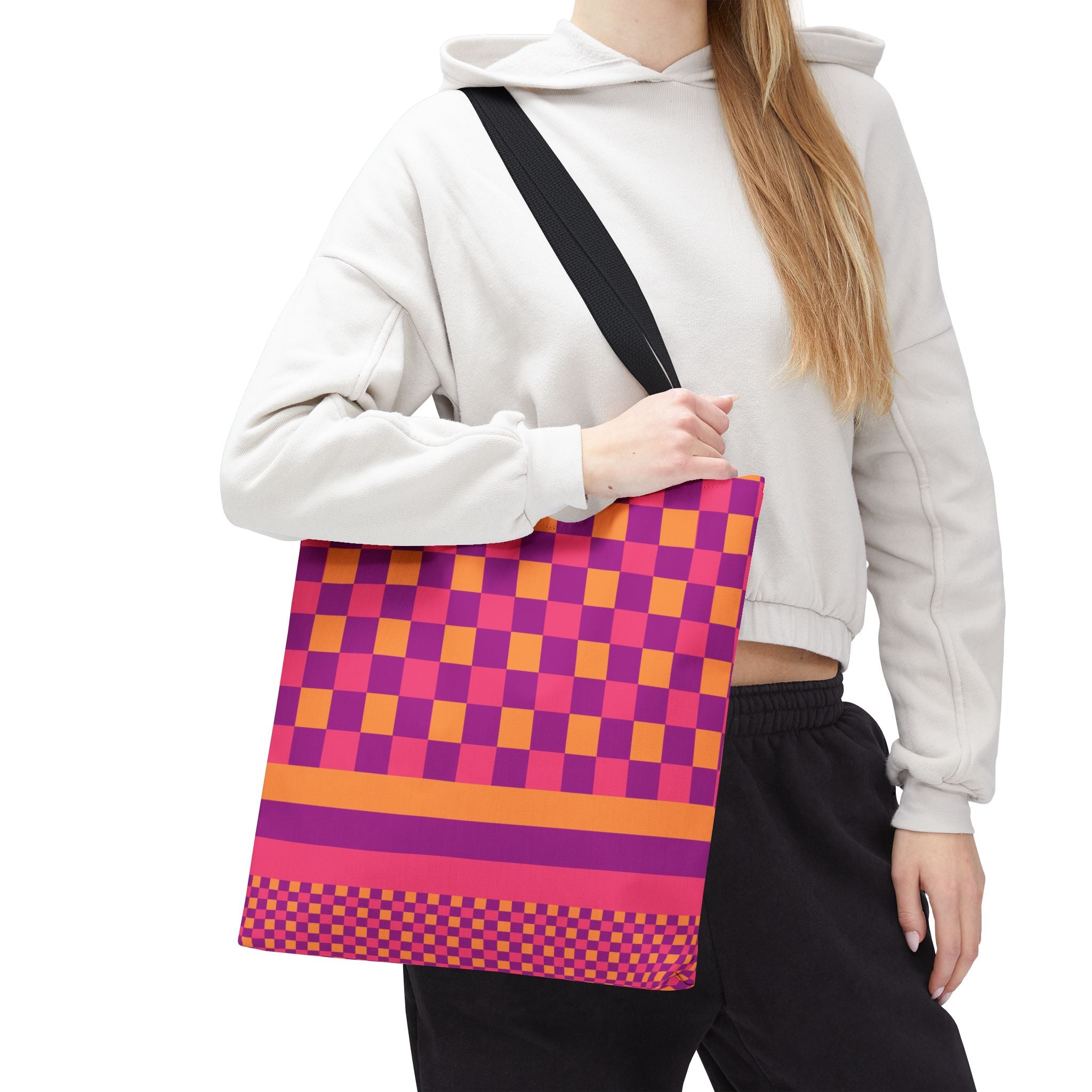 Colorblock Tote Bag