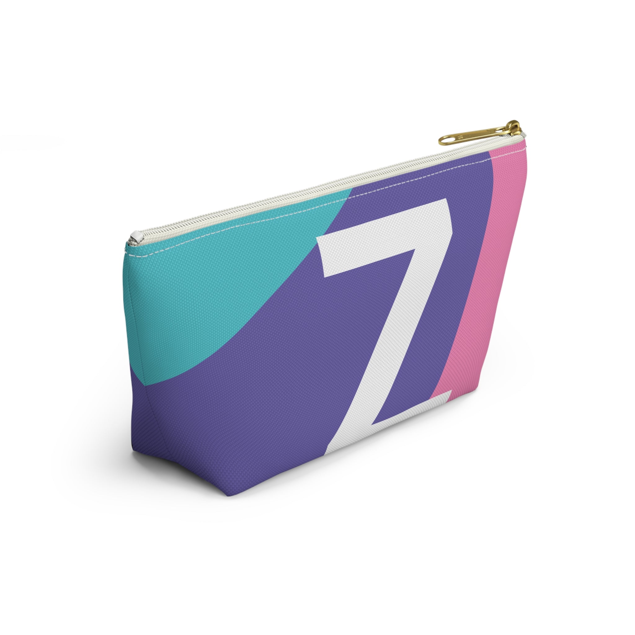 Colorblock Accessory Pouch — Monogram Z T-Bottom Cosmetic Bag
