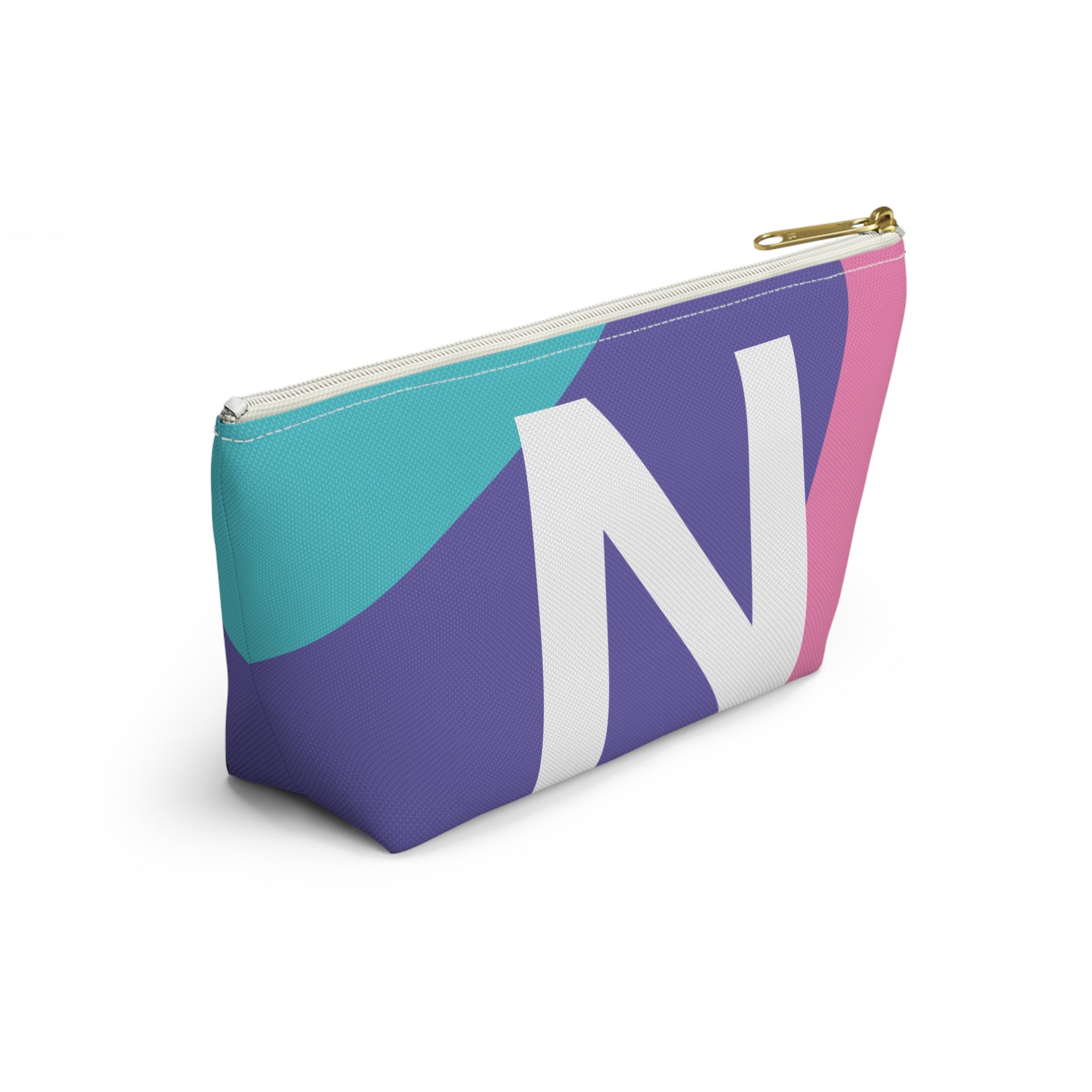 Colorblock Accessory Pouch — Monogram N T-Bottom Cosmetic Bag