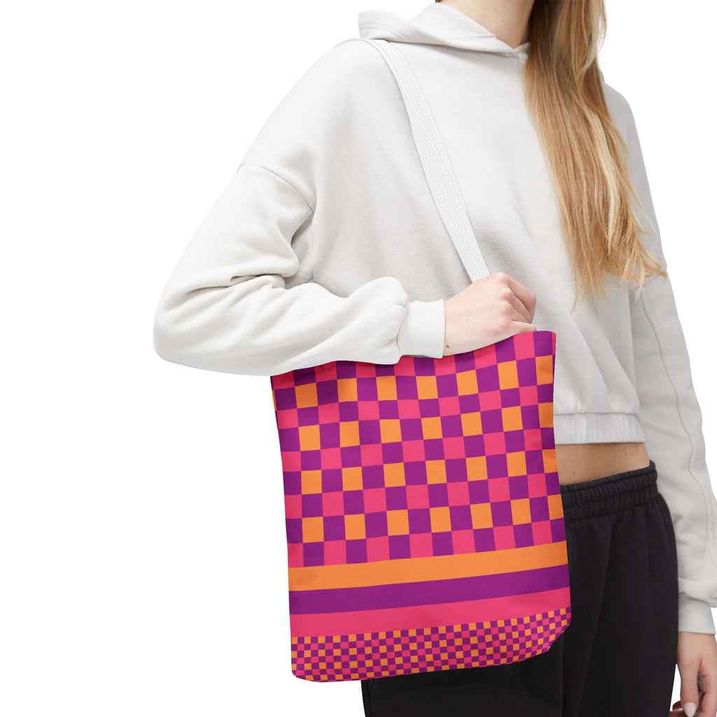 Colorblock Tote Bag