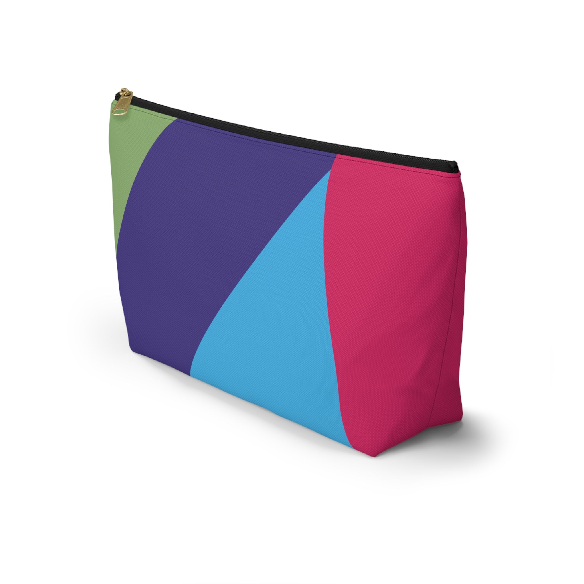 Colorblock Accessory Pouch