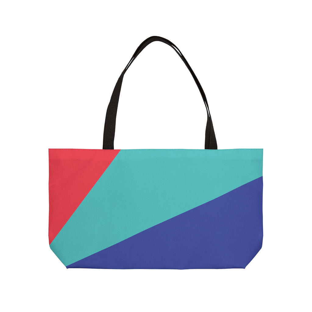 Colorblock Tote Bag
