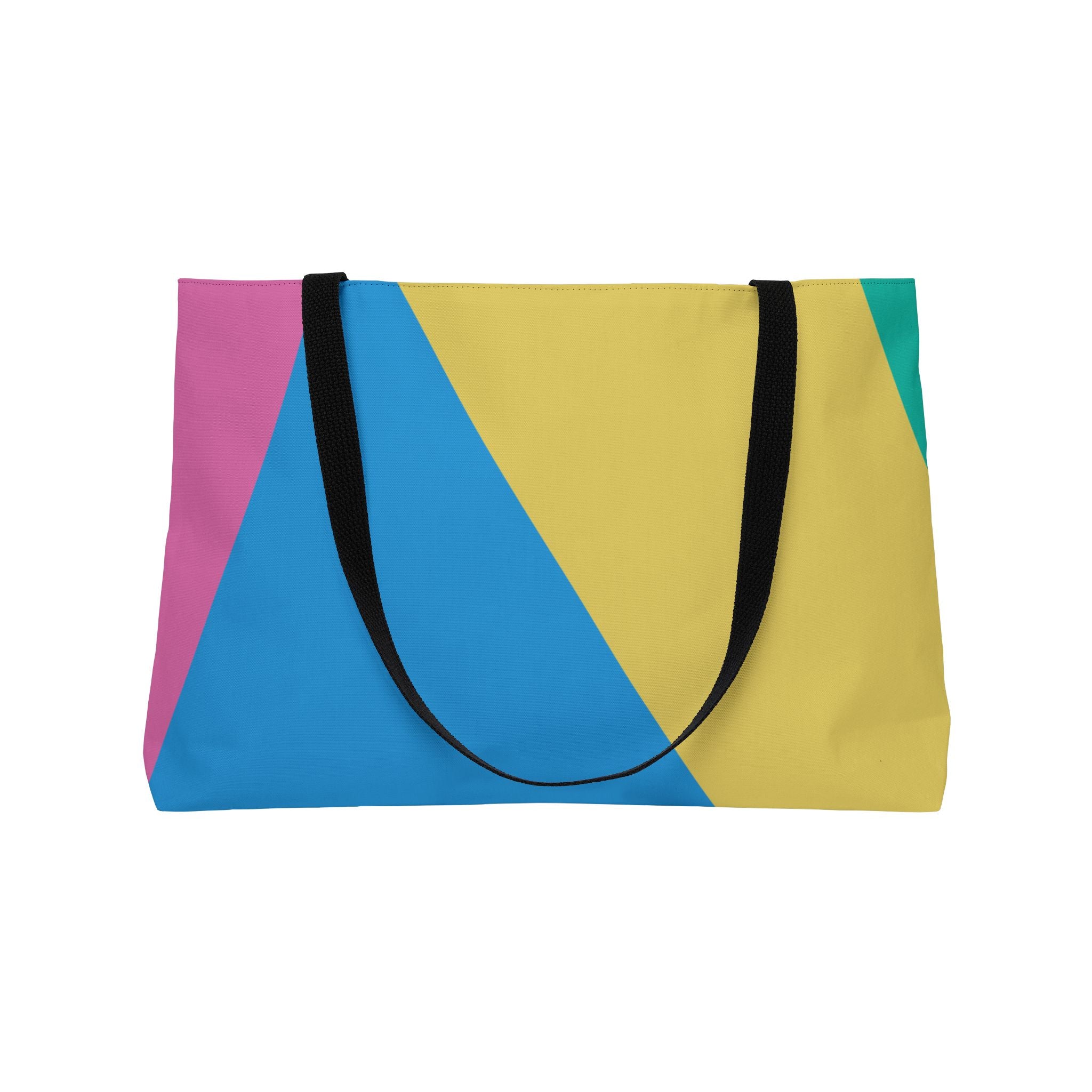 Colorblock Tote Bag