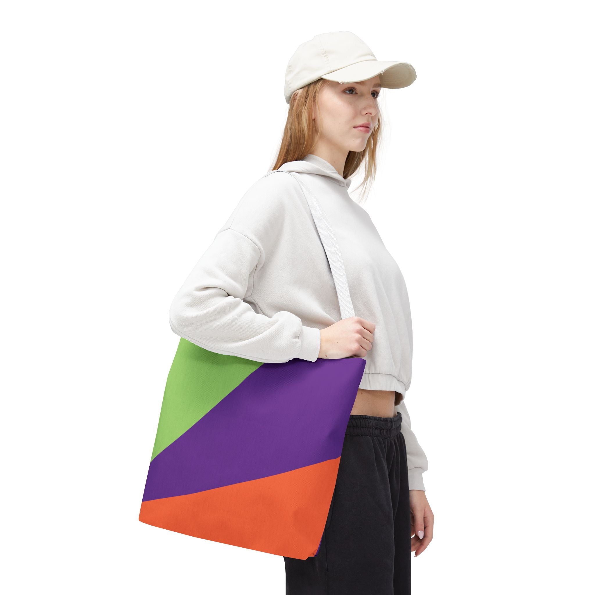 Colorblock Tote Bag
