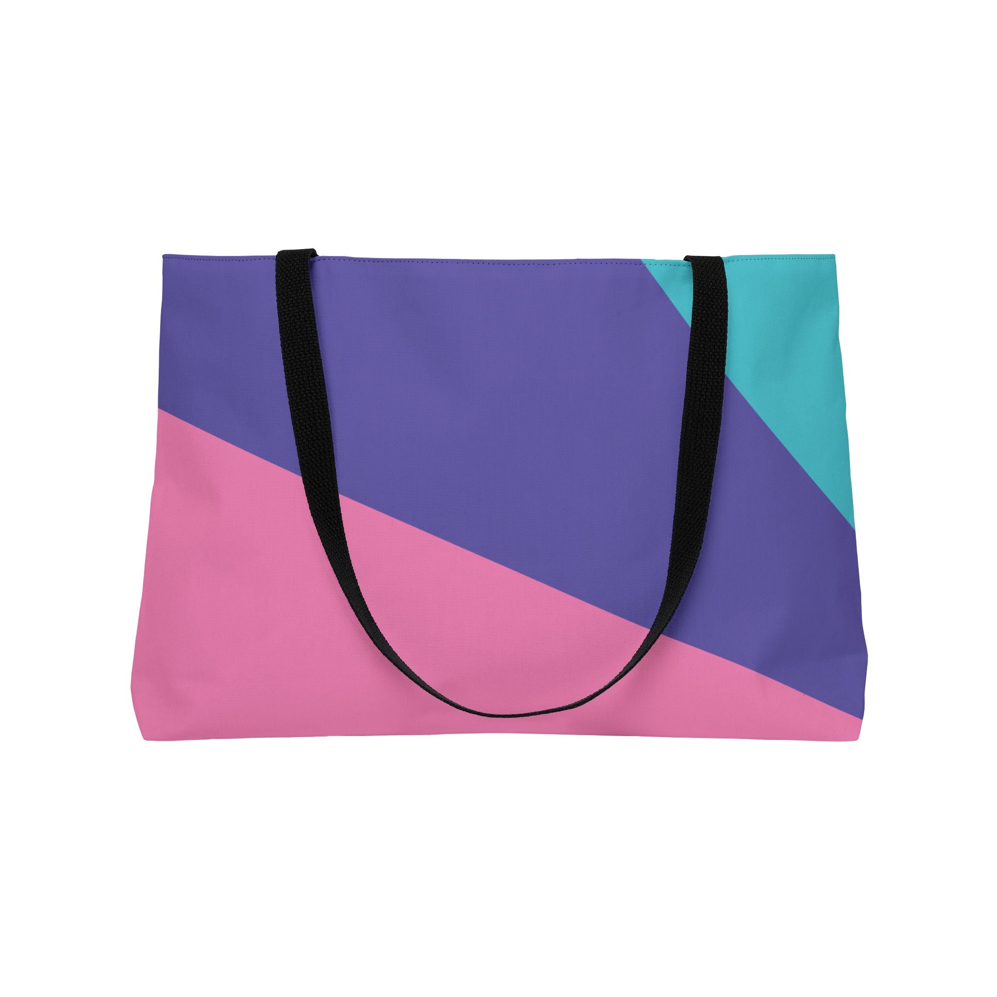 Colorblock Tote Bag