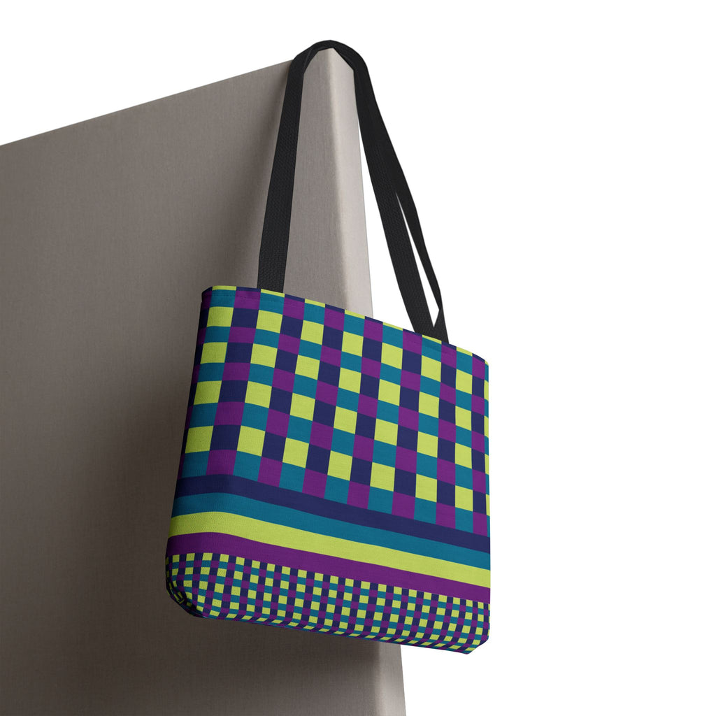 Colorblock Tote Bag