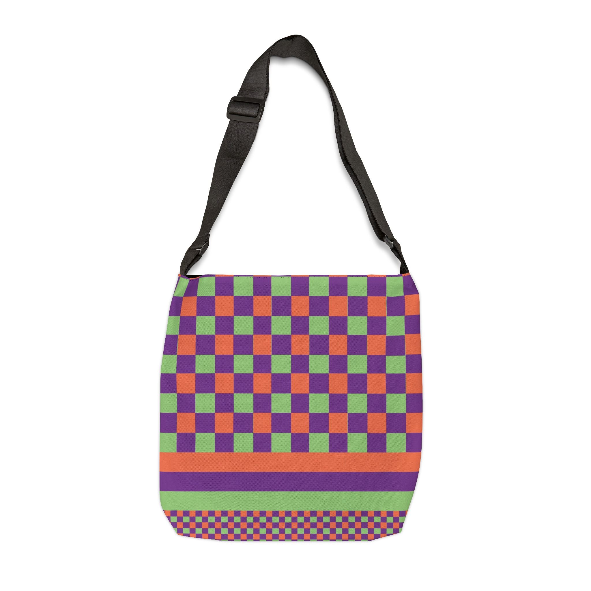 Colorblock Geometric Tote Bag