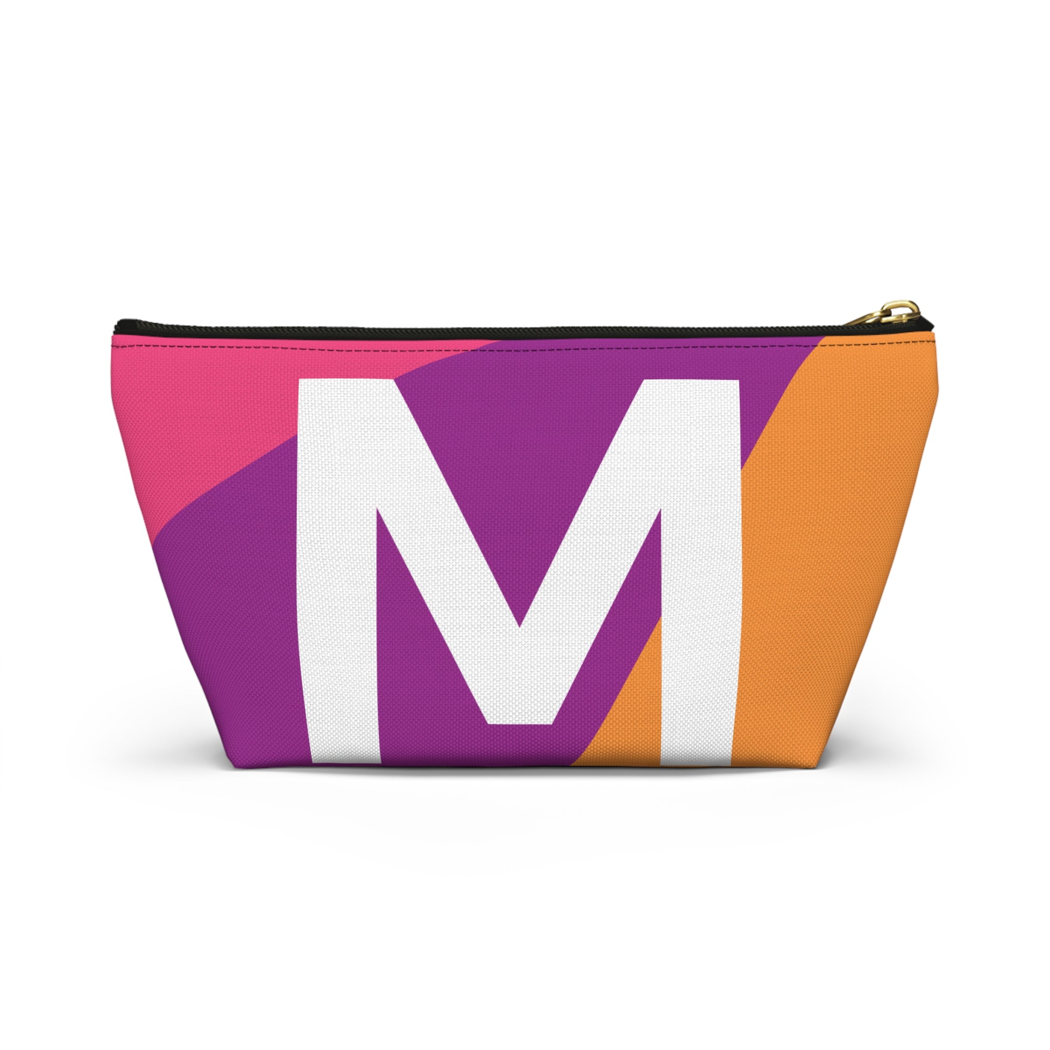 Colorblock Accessory Pouch — Monogram M T-Bottom Cosmetic Bag
