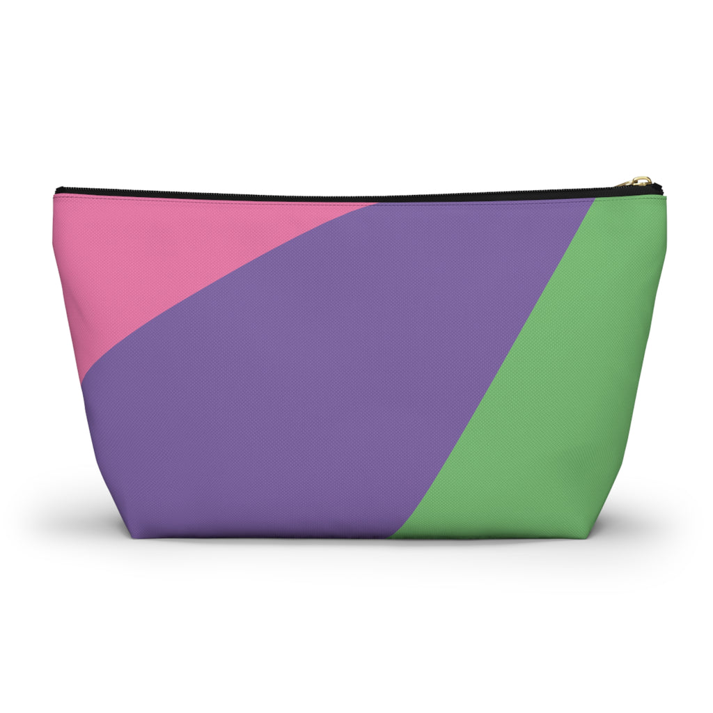 Colorblock Accessory Pouch