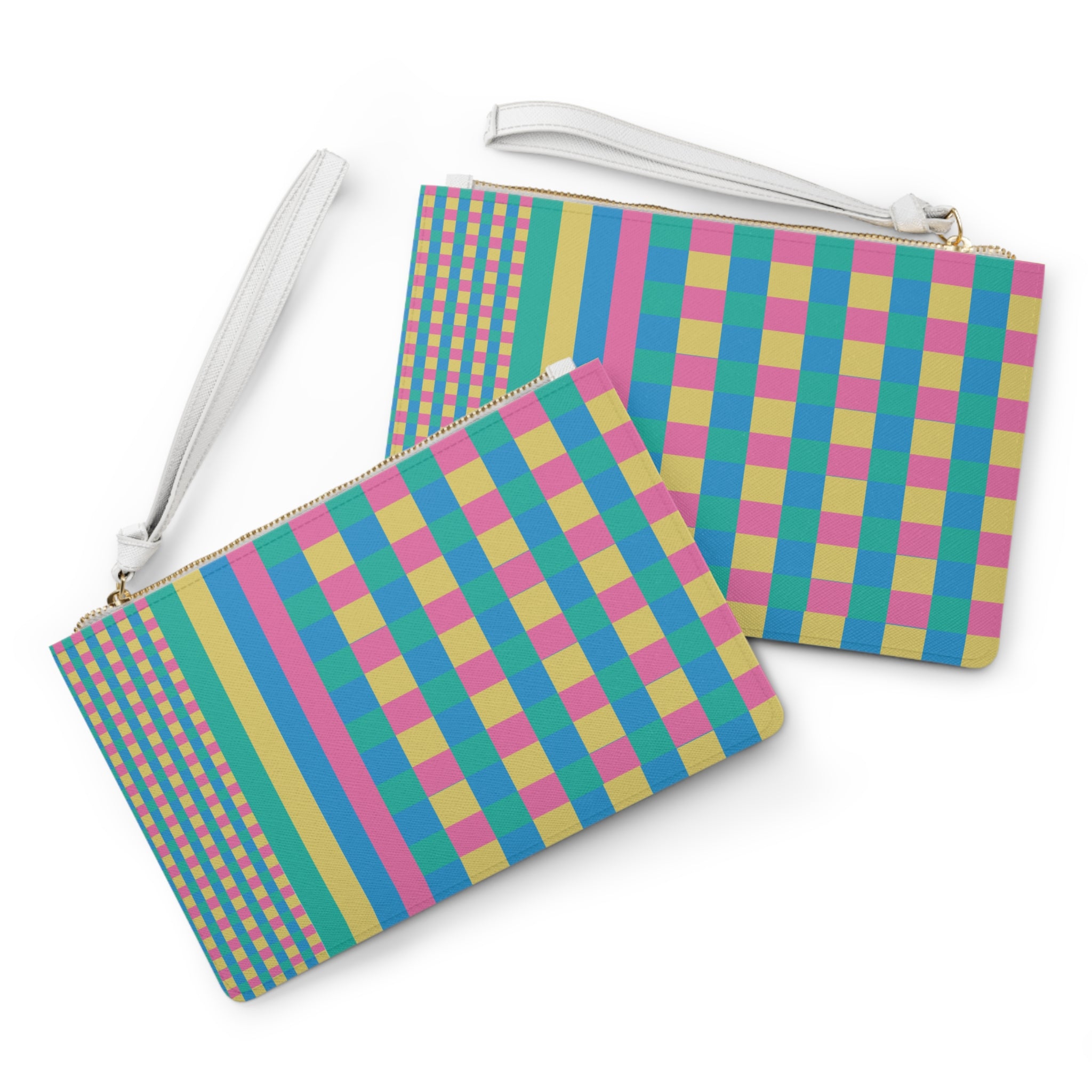 Colorblock Clutch Bag