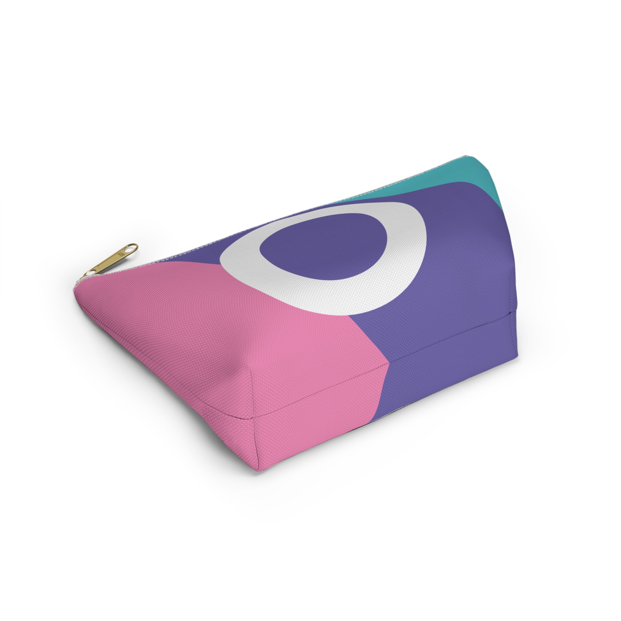 Colorblock Accessory Pouch — Monogram O T-Bottom Cosmetic Bag