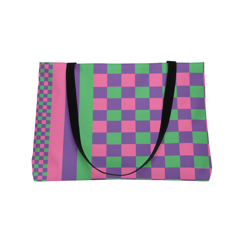 Colorblock Tote Bag