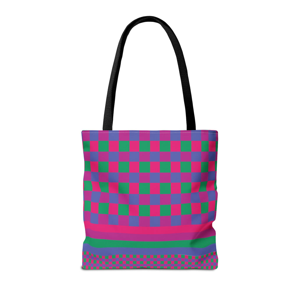 Colorblock Tote Bag