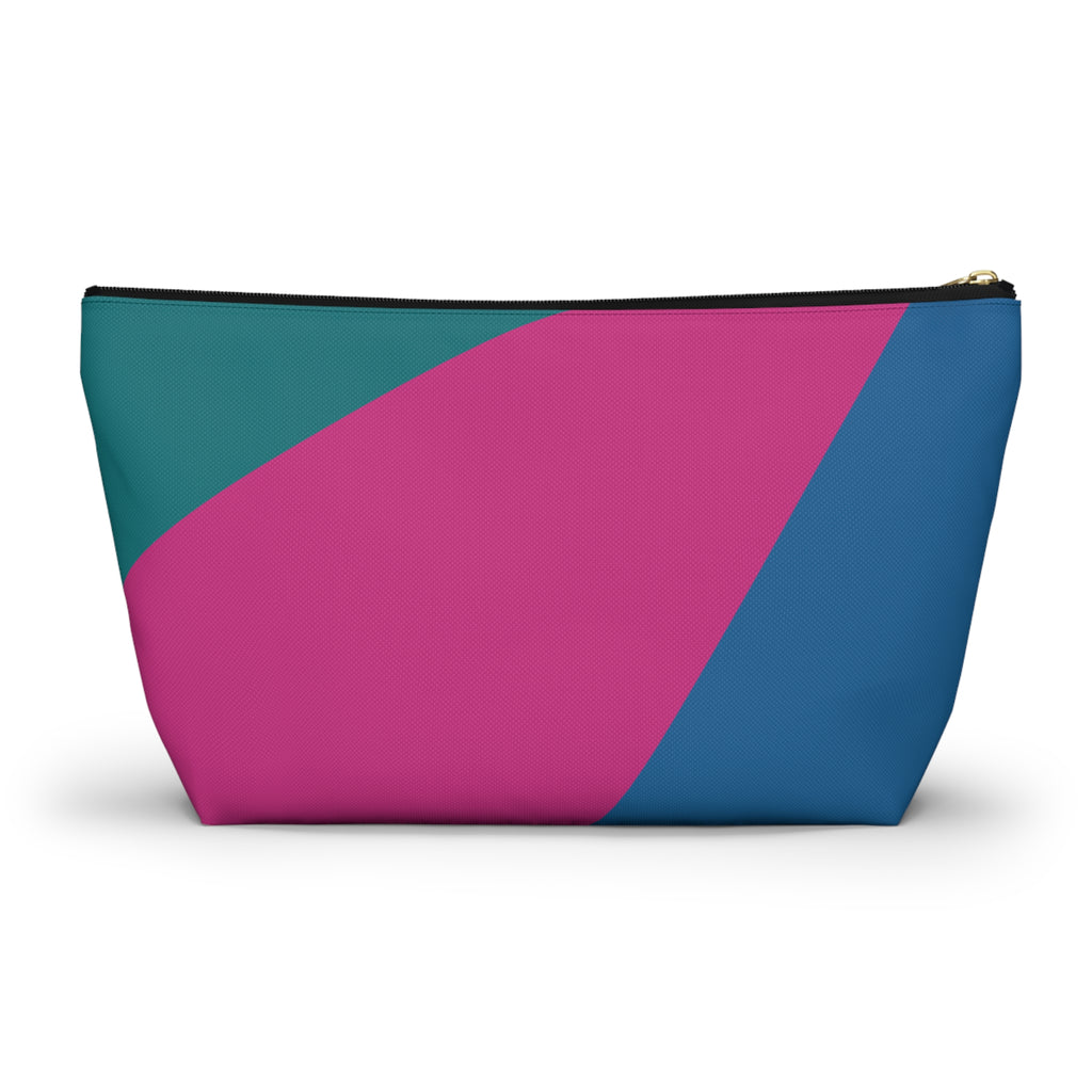 Colorblock Accessory Pouch