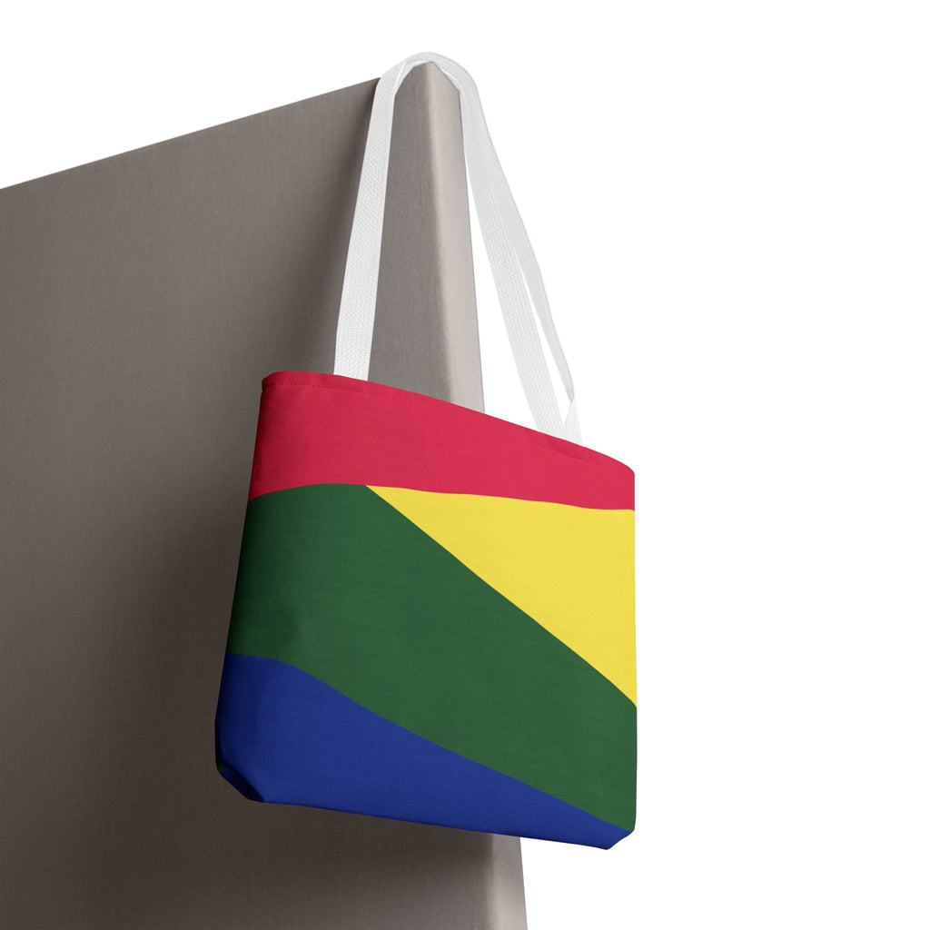 Colorblock Tote Bag