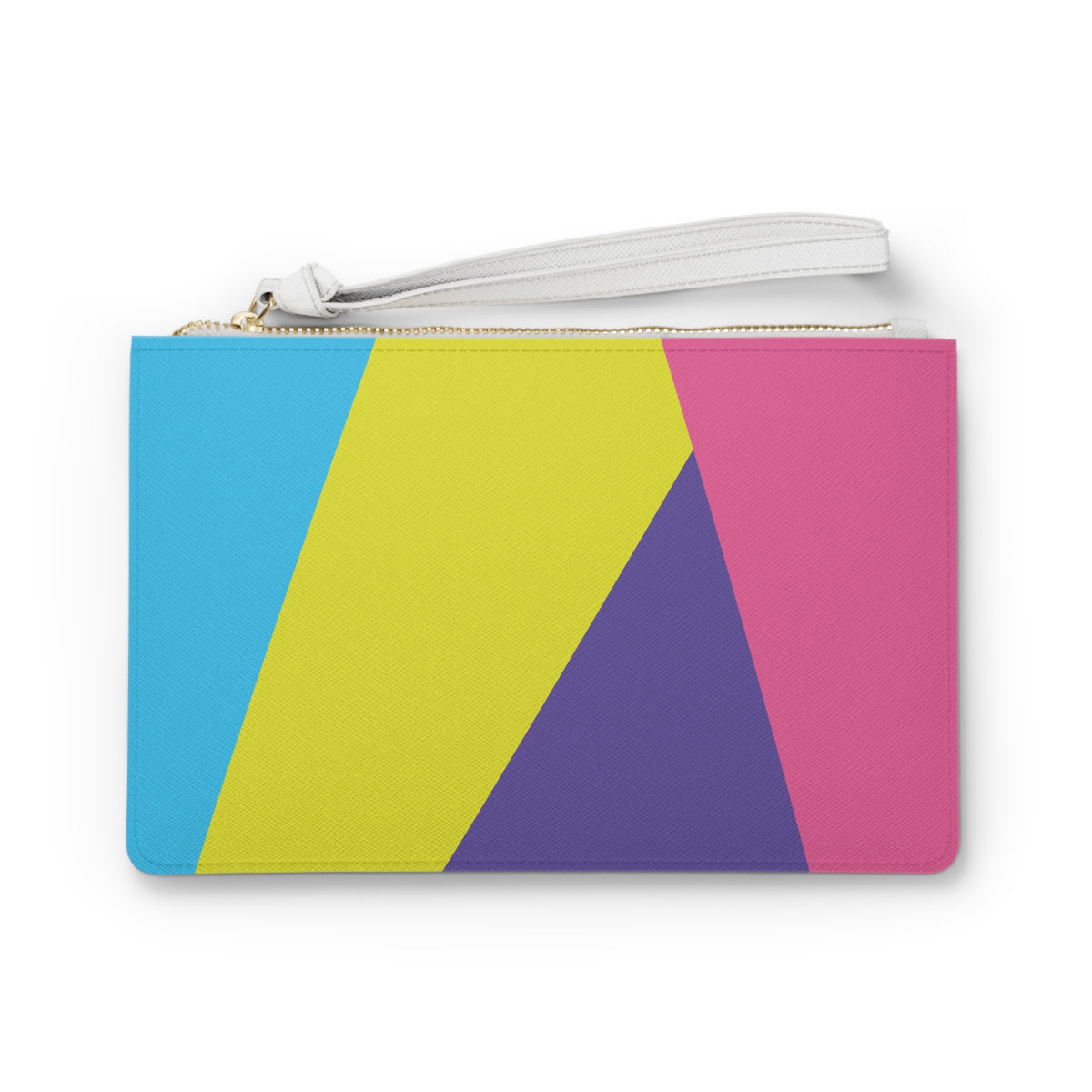Retro Colorblock Clutch Bag | 80s & 90s Inspired