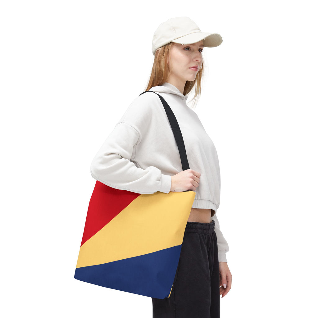 Colorblock Tote Bag