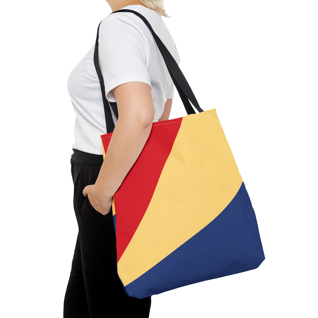 Colorblock Tote Bag