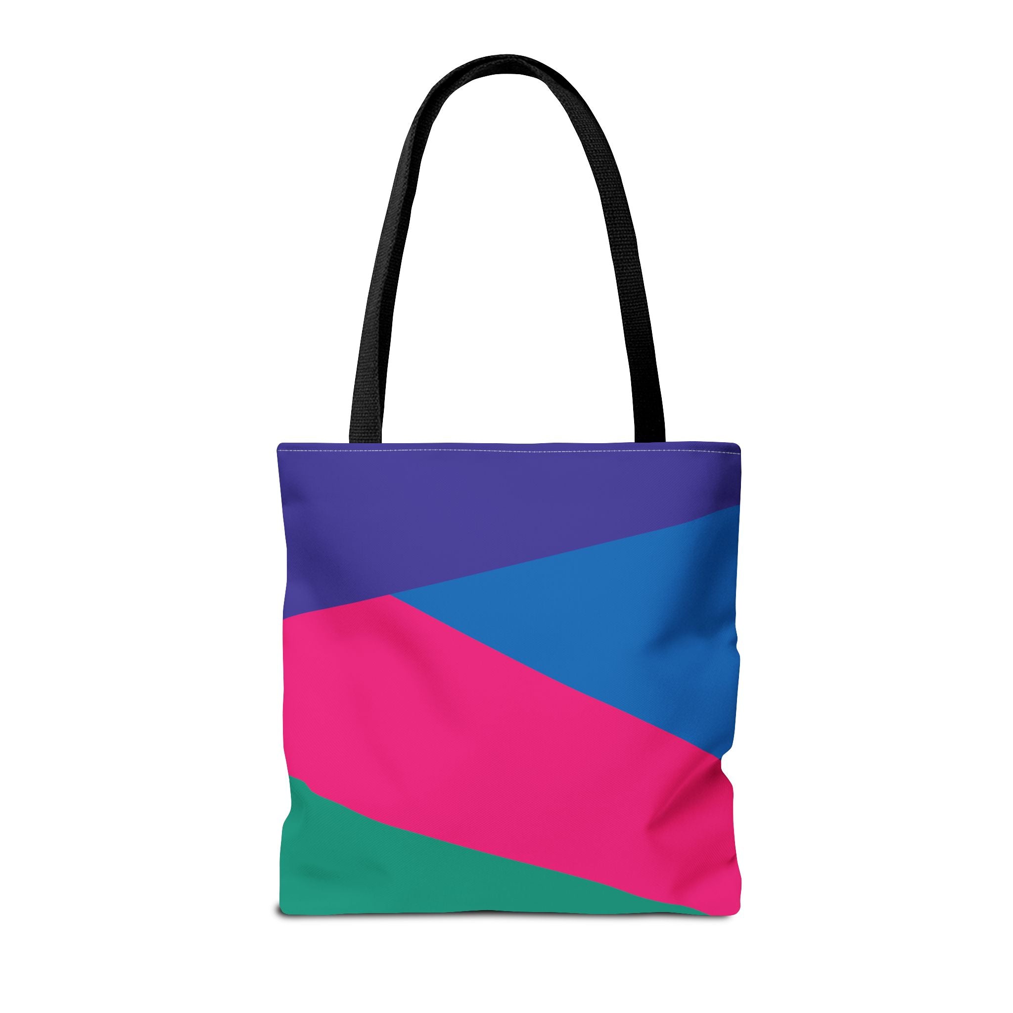 Colorblock Tote Bag