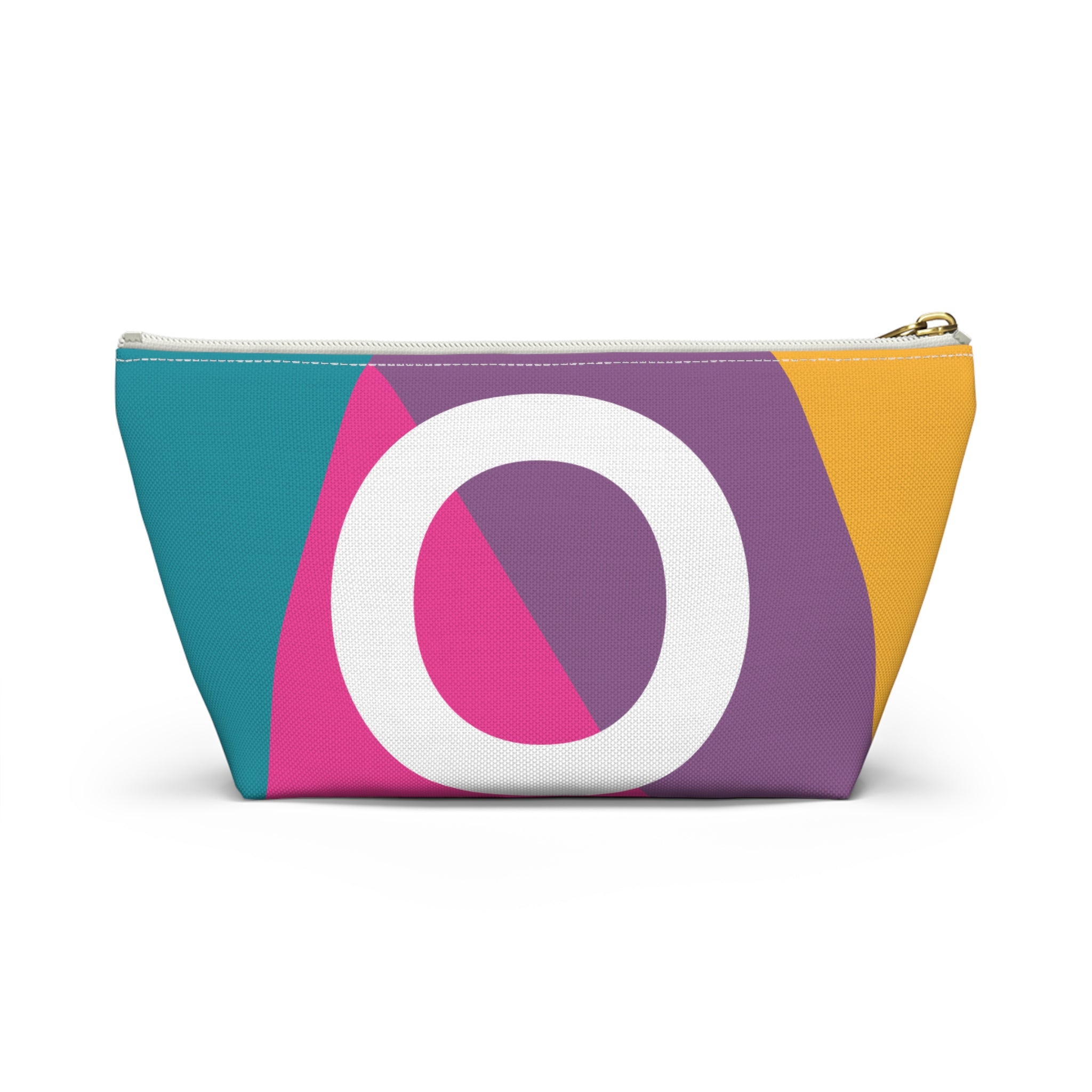 Colorblock Accessory Pouch — Monogram O T-Bottom Cosmetic Bag