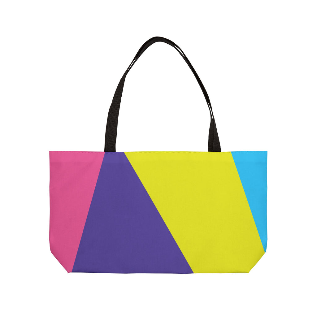 Colorblock Tote Bag