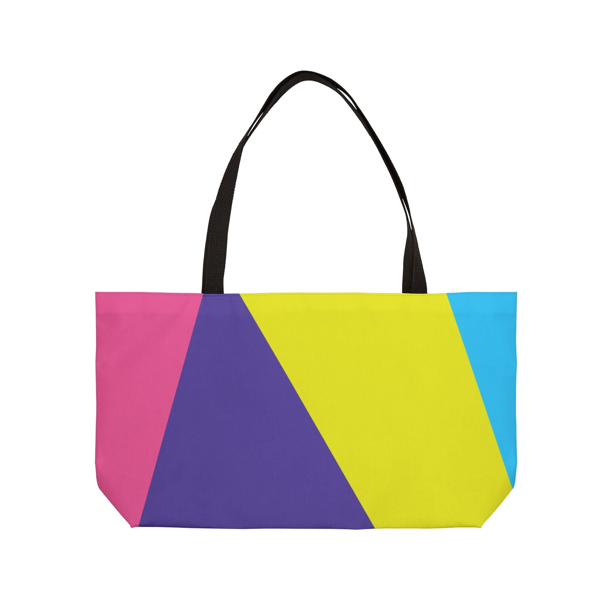 Colorblock Tote Bag