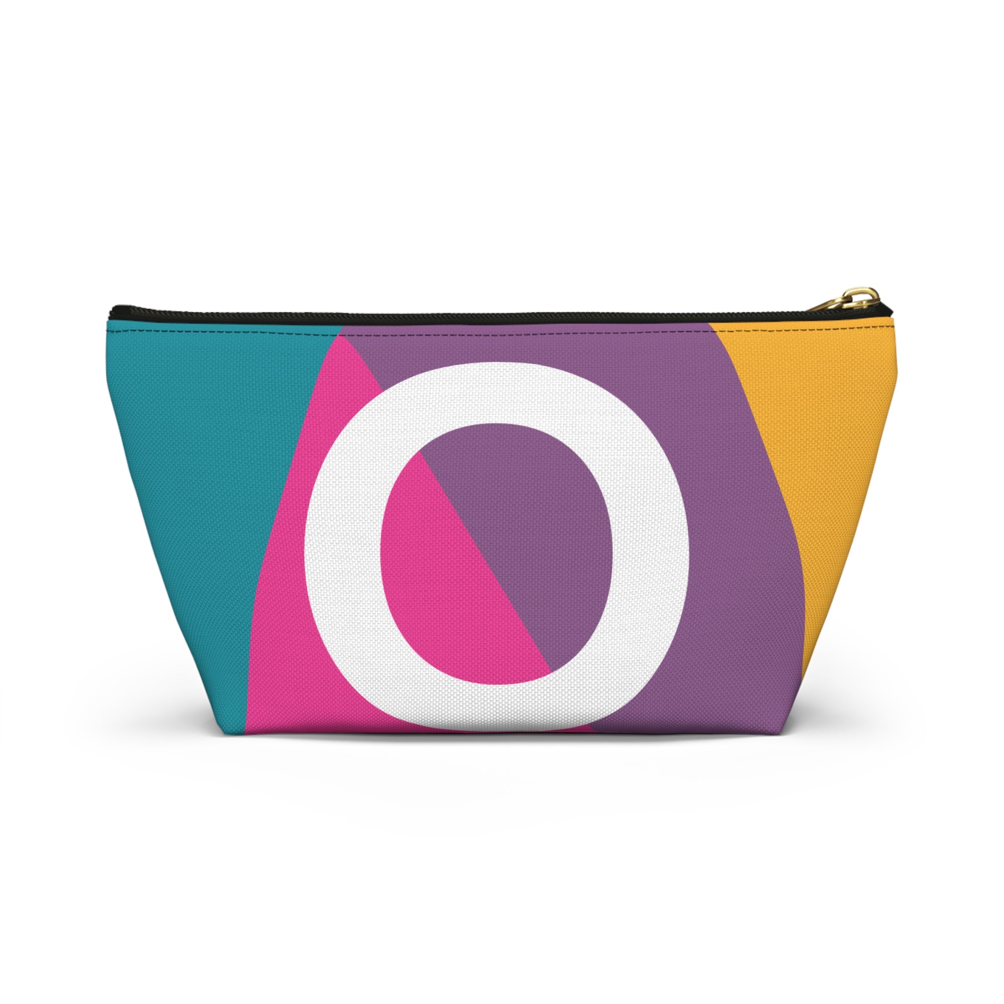 Colorblock Accessory Pouch — Monogram O T-Bottom Cosmetic Bag