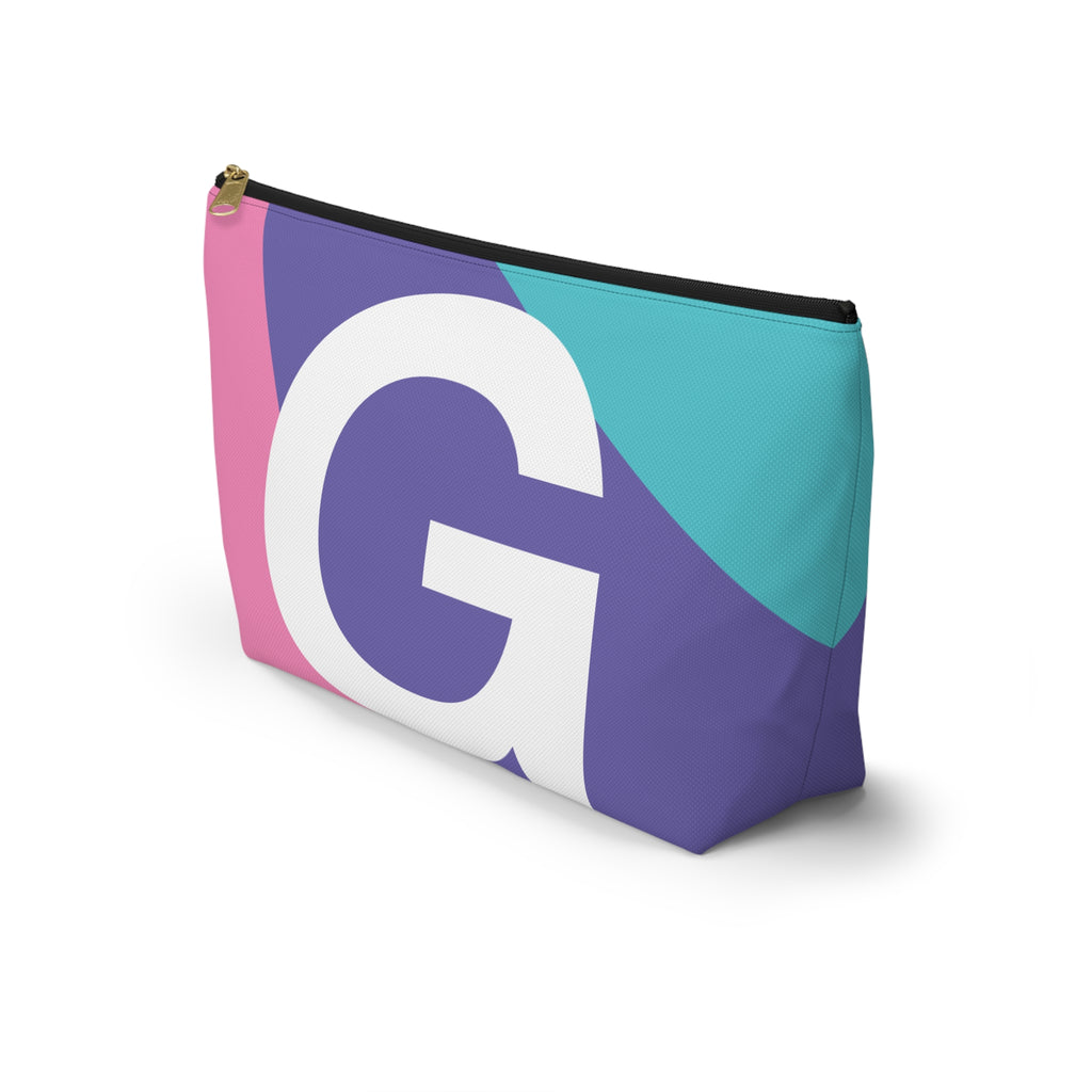 Colorblock Accessory Pouch — Monogram G T-Bottom Cosmetic Bag