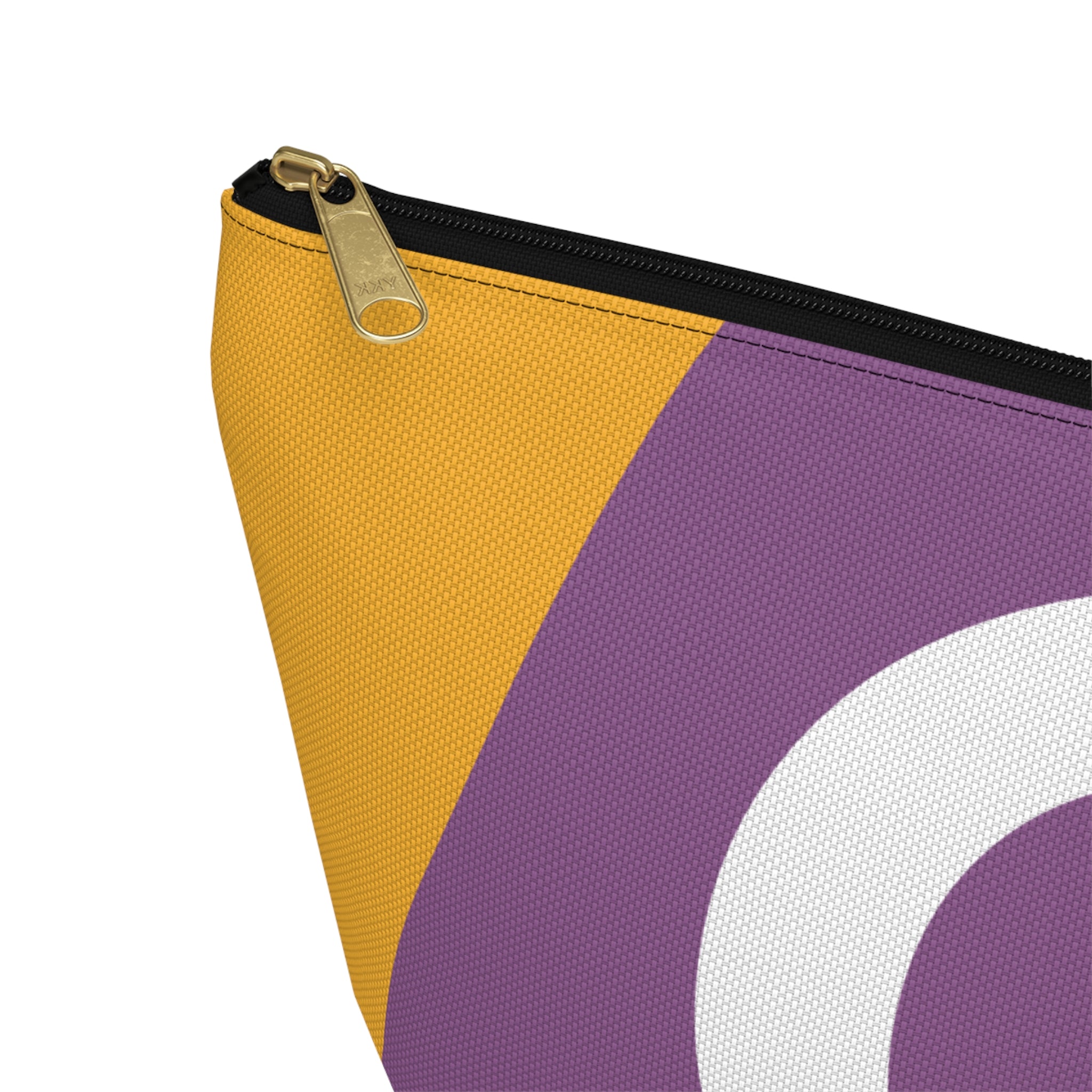 Colorblock Accessory Pouch — Monogram Q T-Bottom Cosmetic Bag