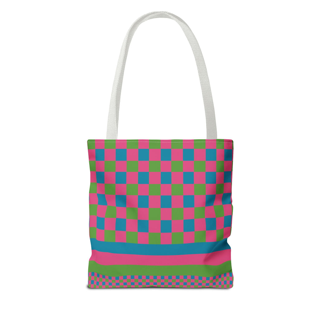 Colorblock Tote Bag