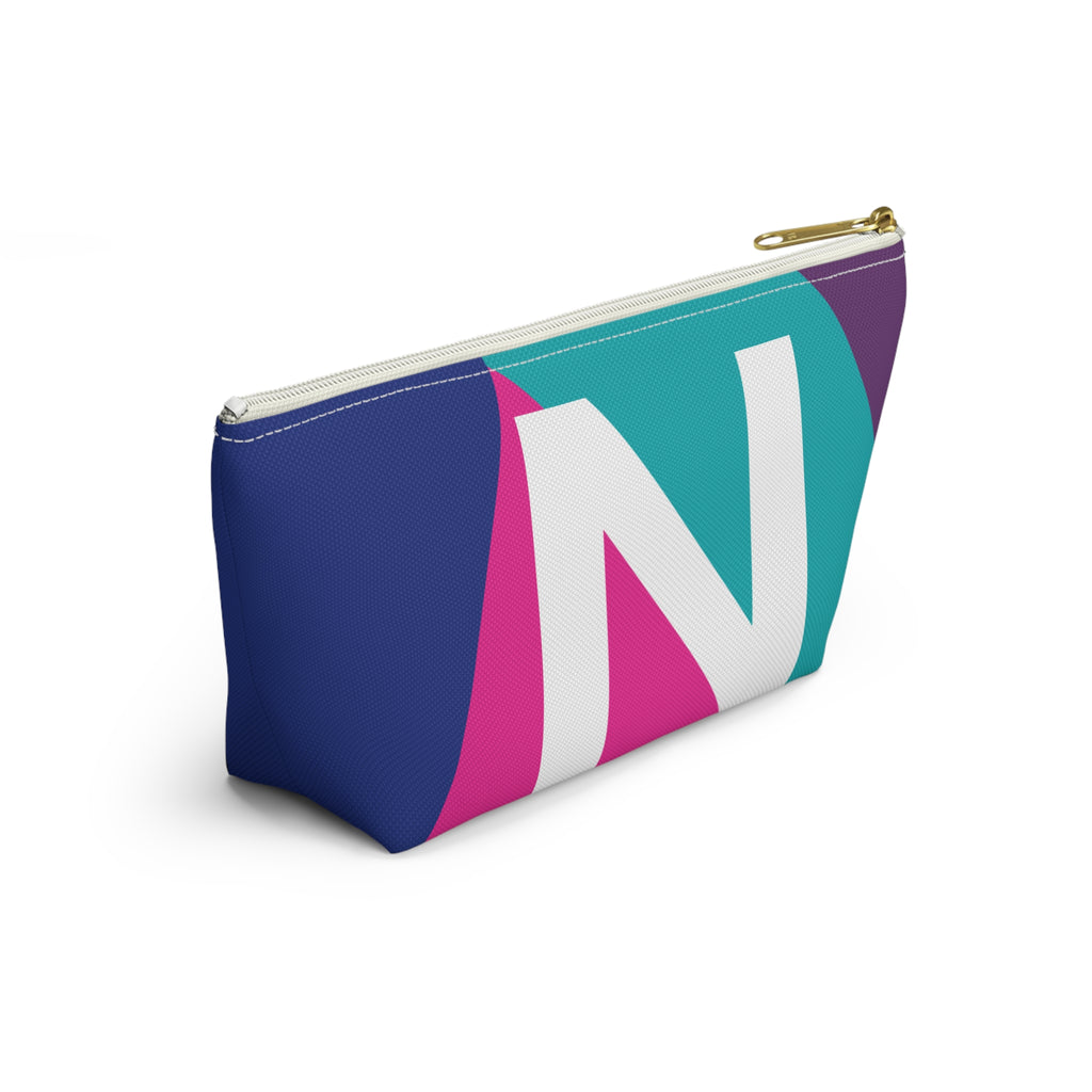 Colorblock Accessory Pouch — Monogram N T-Bottom Cosmetic Bag