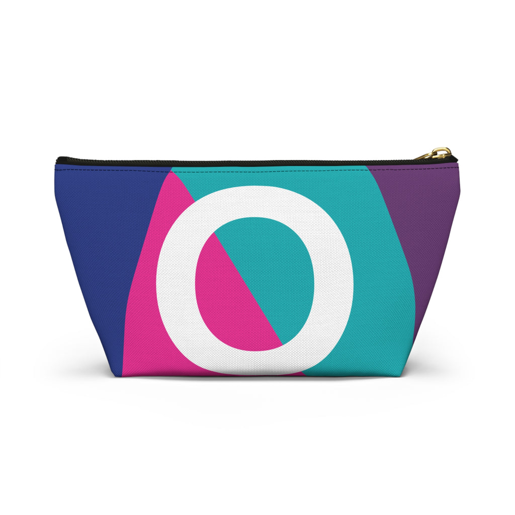 Colorblock Accessory Pouch — Monogram O T-Bottom Cosmetic Bag
