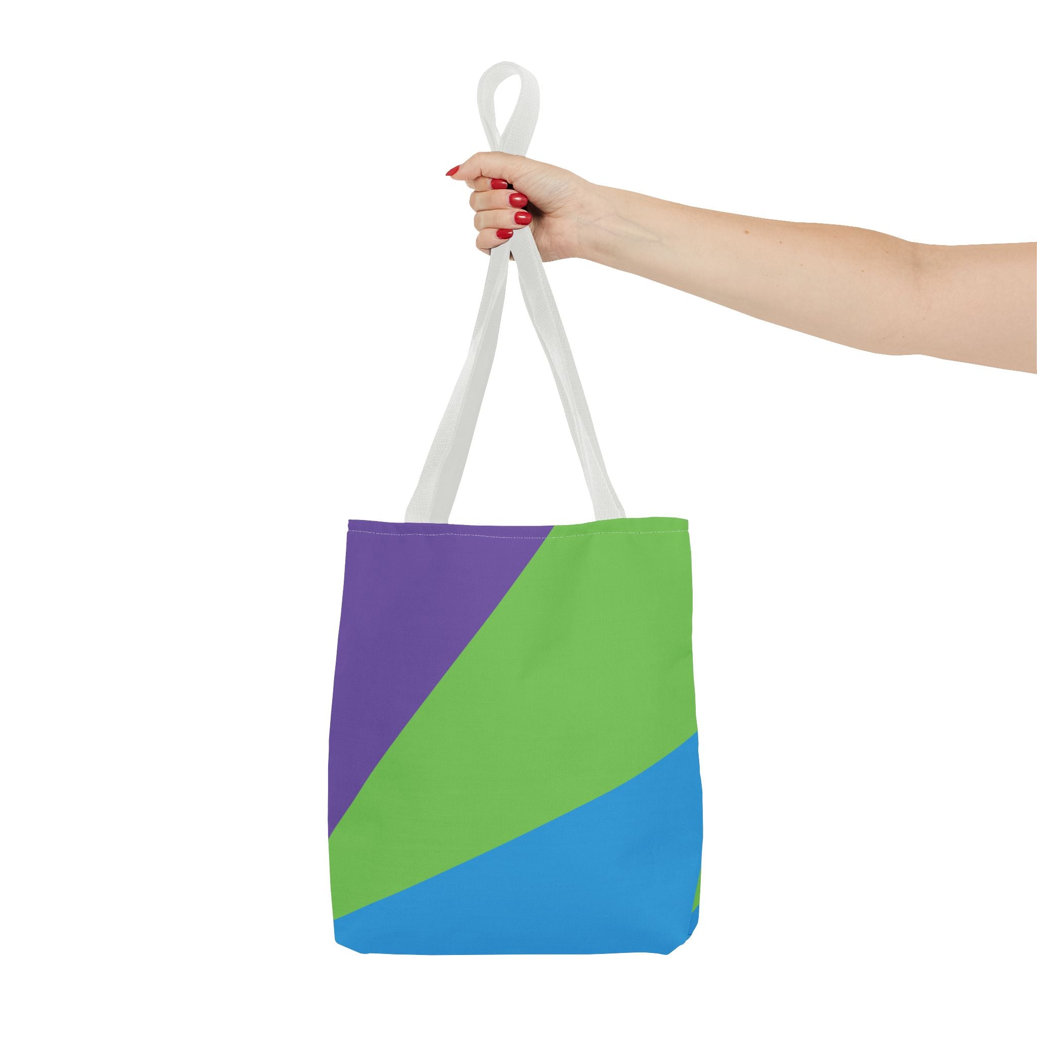 Colorblock Tote Bag