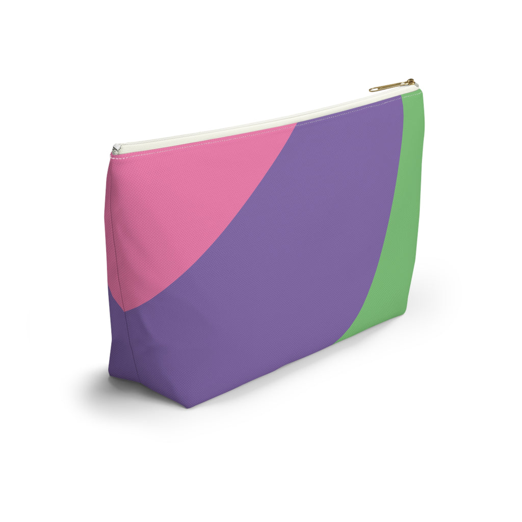 Colorblock Accessory Pouch