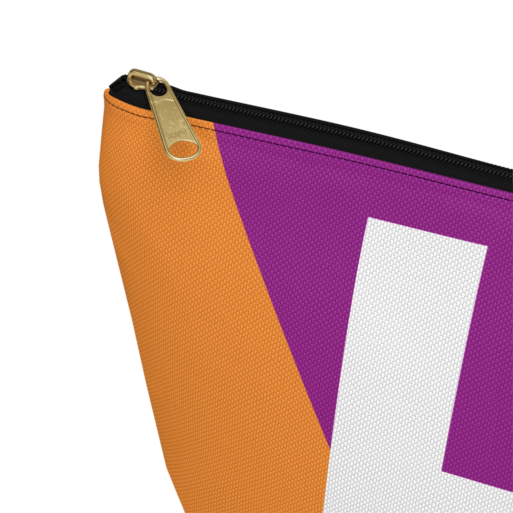 Colorblock Accessory Pouch — Monogram H T-Bottom Cosmetic Bag