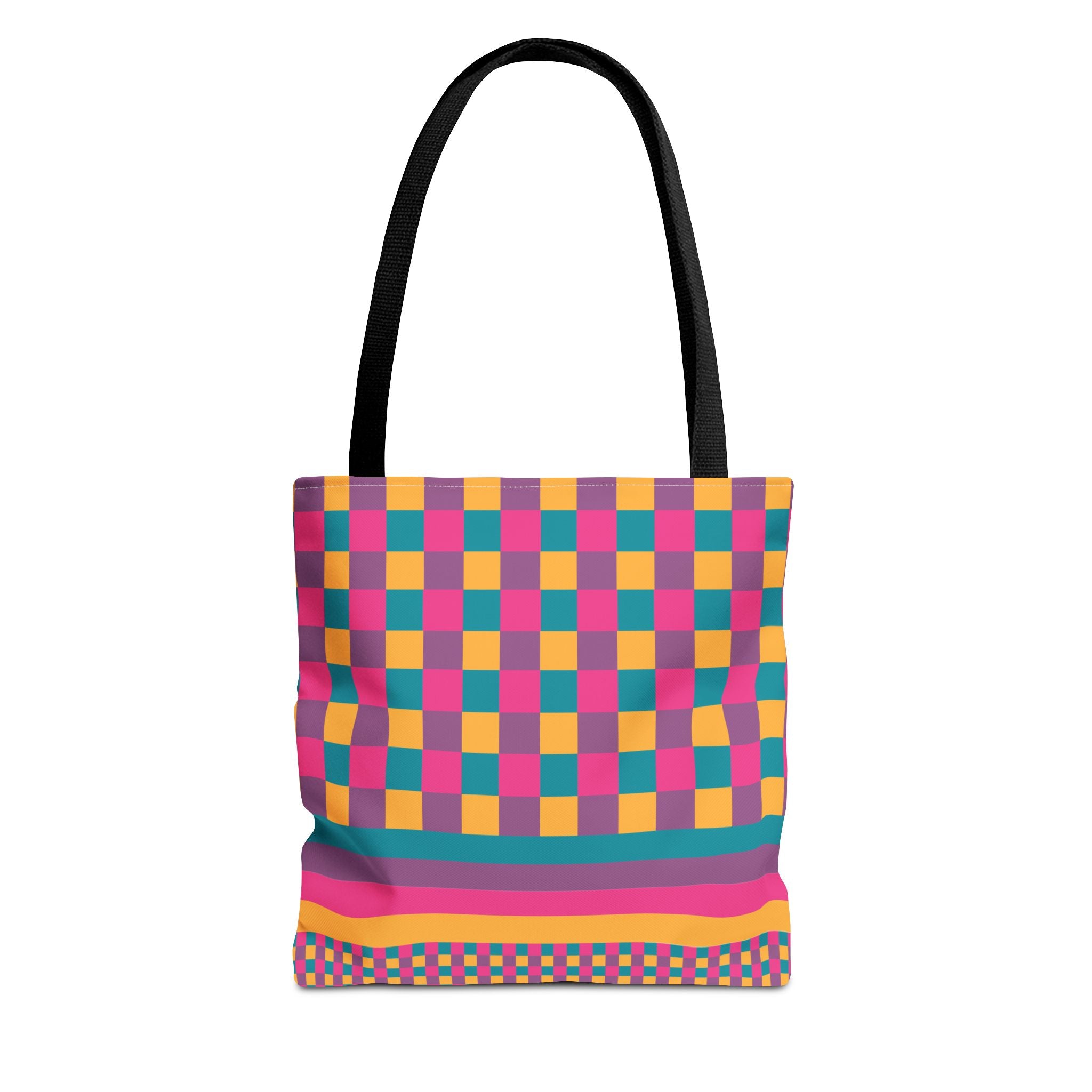 Colorblock Tote Bag