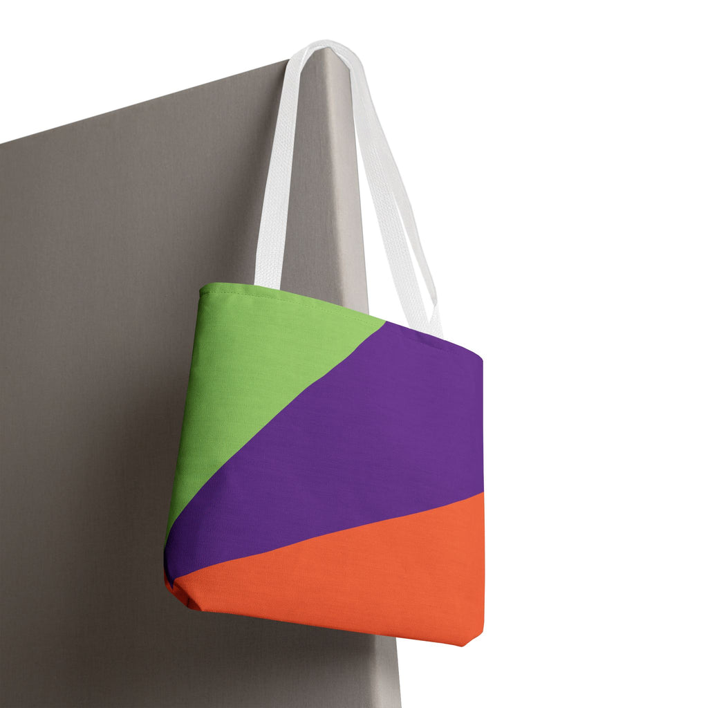 Colorblock Tote Bag