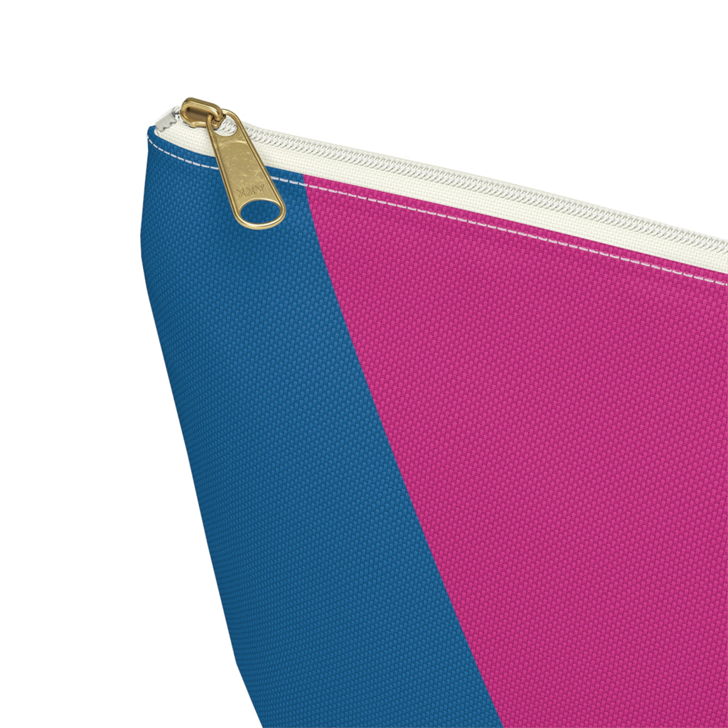 Colorblock Accessory Pouch