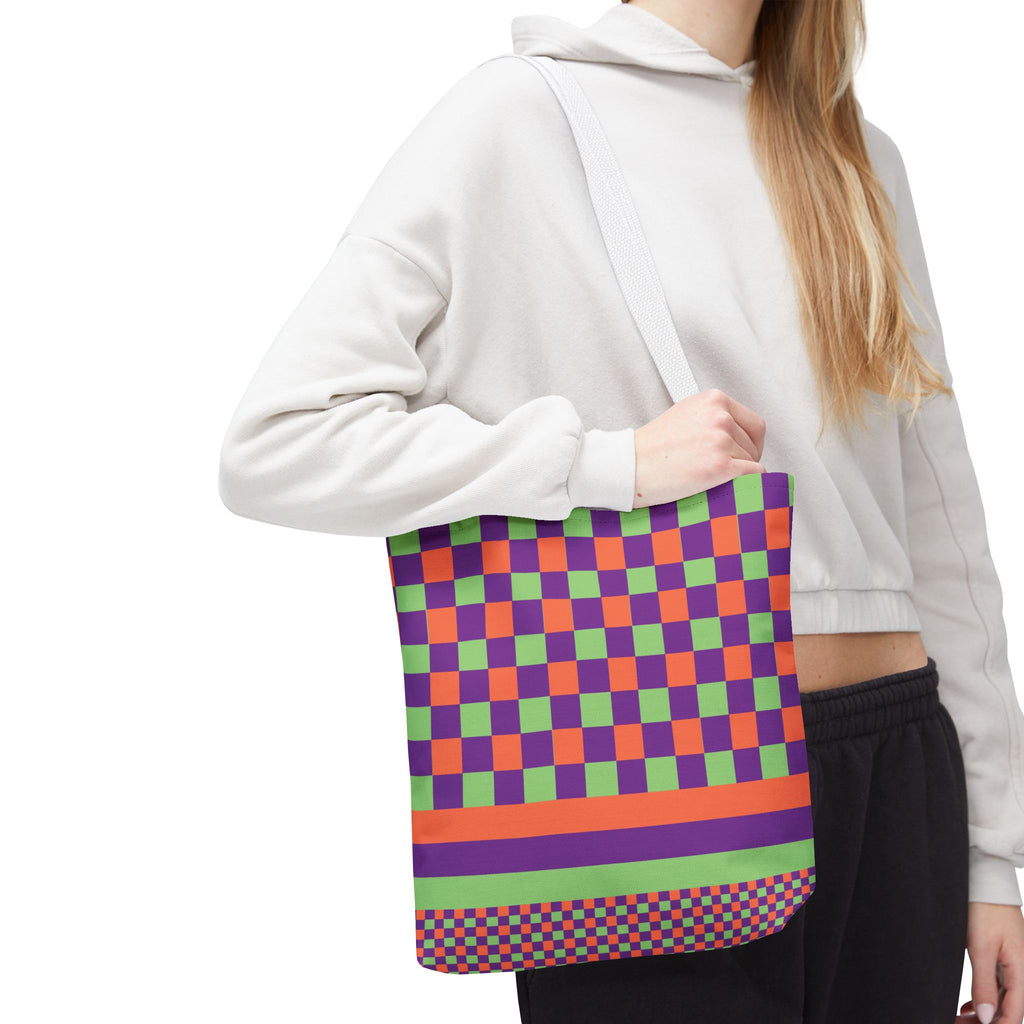 Colorblock Tote Bag