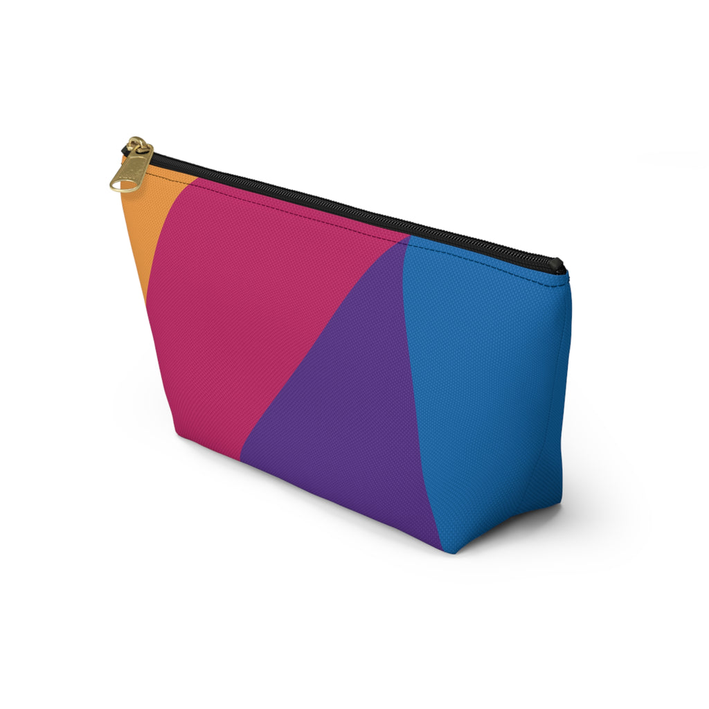 Colorblock Accessory Pouch