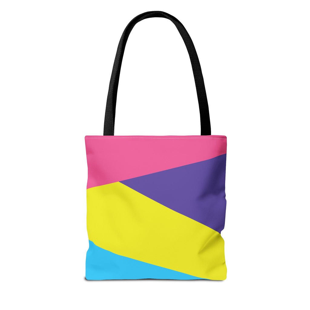 Colorblock Tote Bag