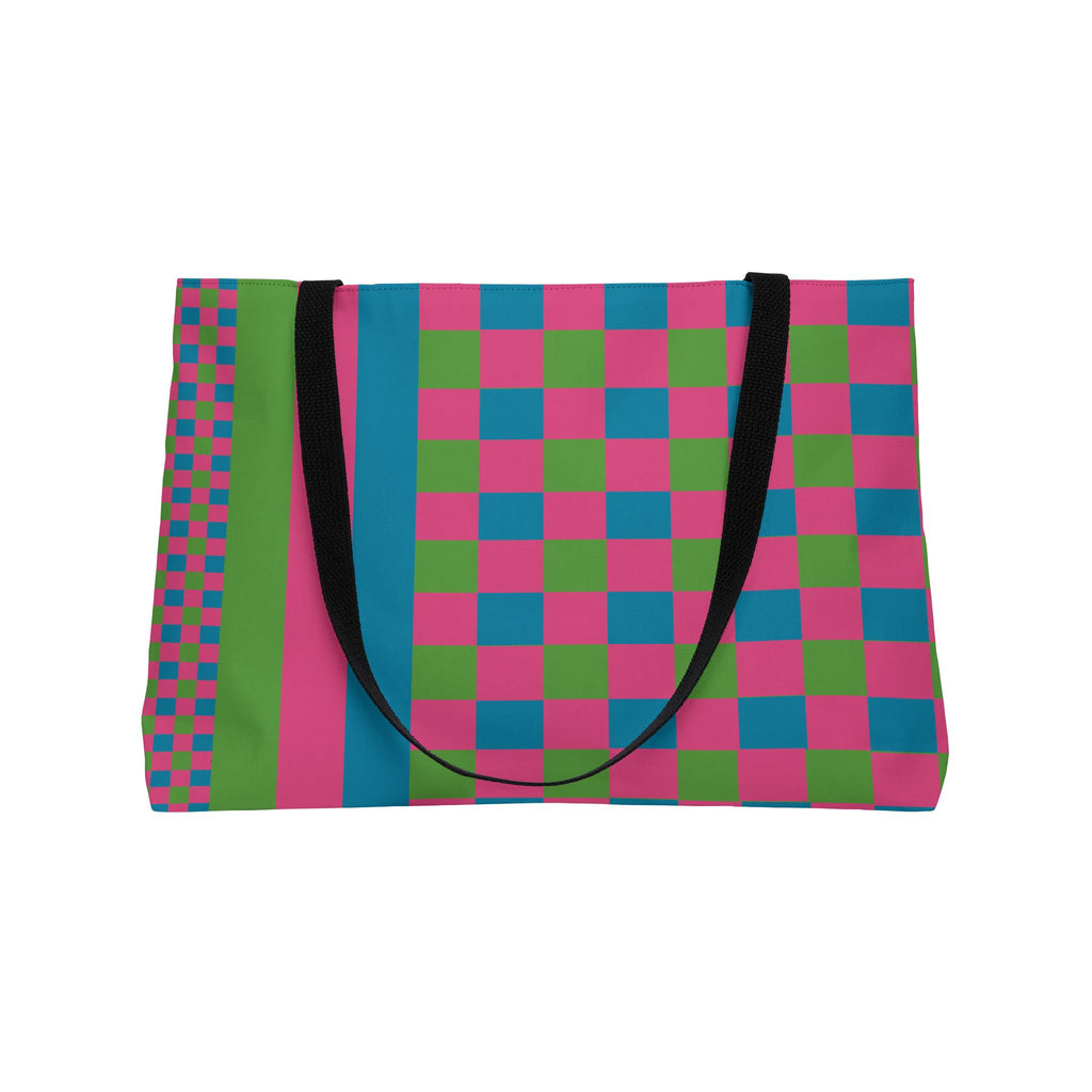Colorblock Tote Bag